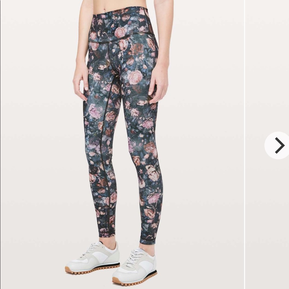 Lululemon Wunder Under High-Rise Tight *Full-On Luxtreme 28" Frosted Rose Multi